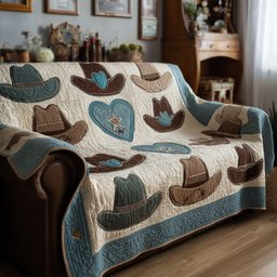 Country Style Quilted Sofa Cover Cozy Living Decor Practical Father_s Day Gifts