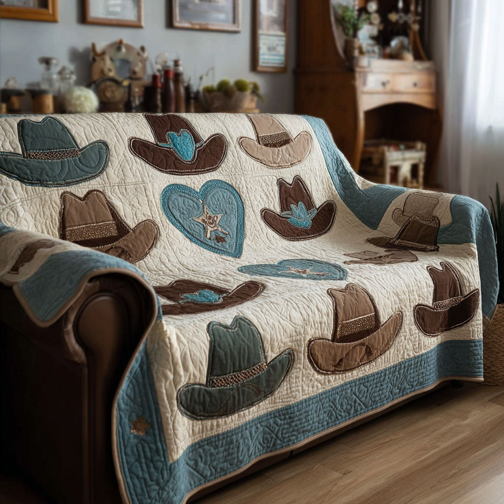 Country Style Quilted Sofa Cover Cozy Living Decor Practical Father_s Day Gifts