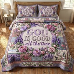 Christian Faith Quilted Bedding Set Biblical Home Decor Christian Gifts For Girlfriend