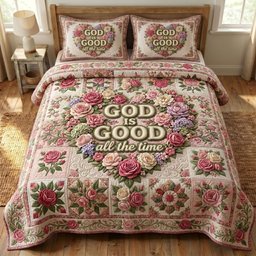 Christian Faith Quilted Bedding Set Christian Bedroom Set Christian Gifts For Sister
