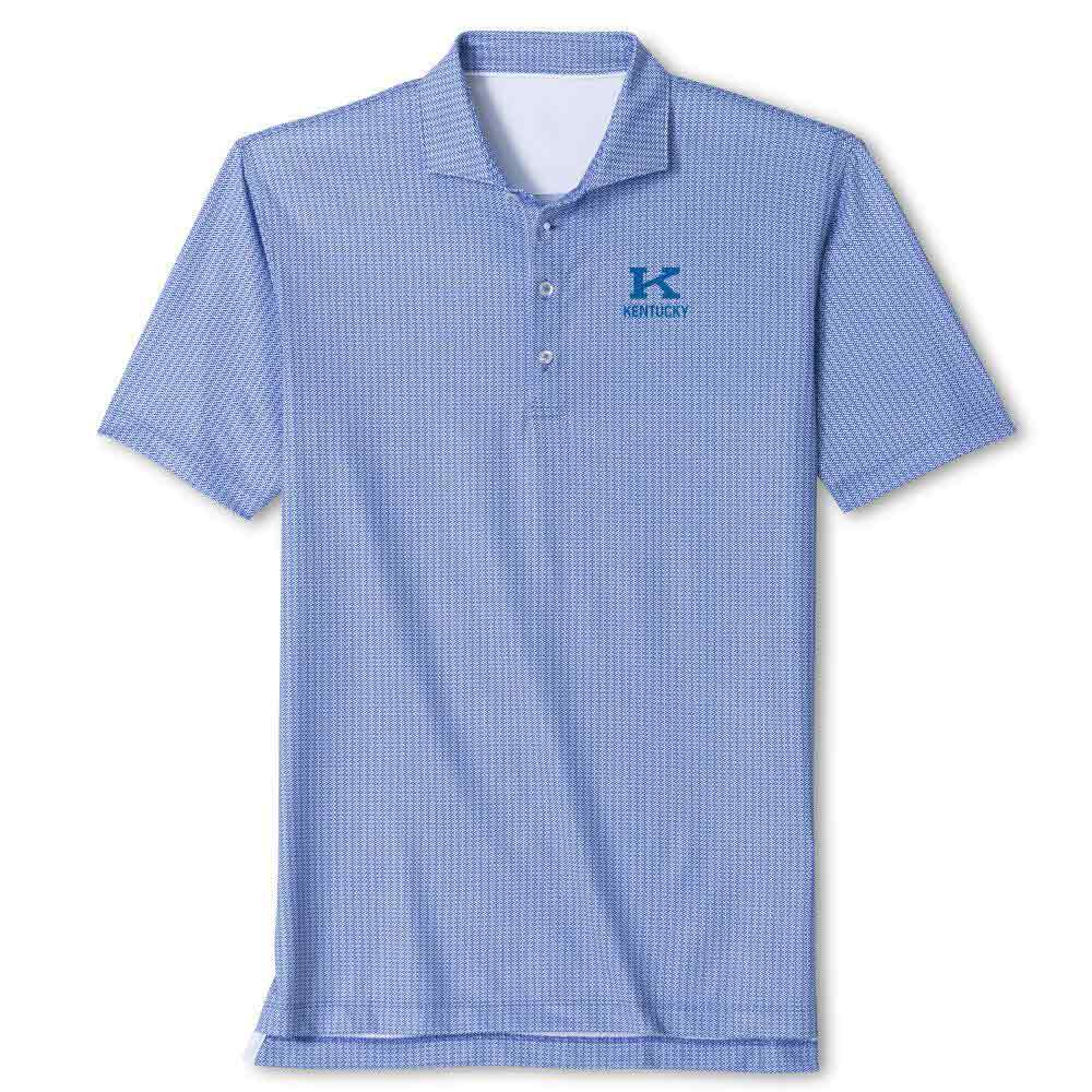 Kentucky Wildcats Merch Johnnie-O Crosslink Polo Shirt Wildcats Football Apparel