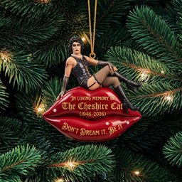 Frank-N-Furter The Cheshire Cat Christmas Ornament Frank-N-Furter Fan Xmas Ornament