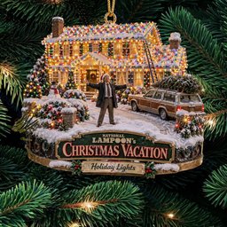 National Lampoon's Christmas Vacation Griswold House Christmas Ornament Movie Xmas Merch