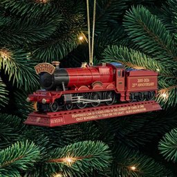 Harry Potter Hogwarts Express Christmas Ornament Harry Potter Fan Xmas Ornament