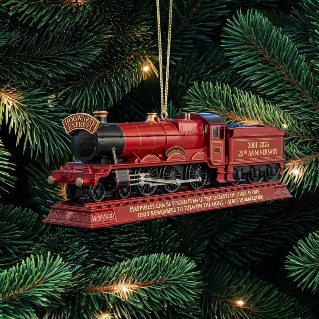 Harry Potter Hogwarts Express Christmas Ornament Harry Potter Fan Xmas Ornament