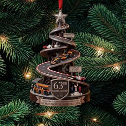 McLaren 63rd Anniversary Racing Legend Christmas Ornament McLaren Xmas Ornament