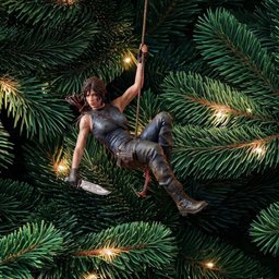 Lara Croft Tomb Raider Christmas Ornament Tomb Raider Fan Xmas Ornament Gifts