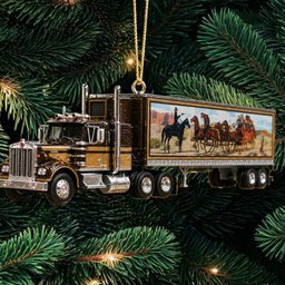 Smokey And the Bandit 50th Anniversary Truck Christmas Ornament Truck Xmas Ornament_