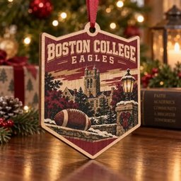 Boston College Eagles Christmas Ornament Holiday Tree Decoration Fan Gift