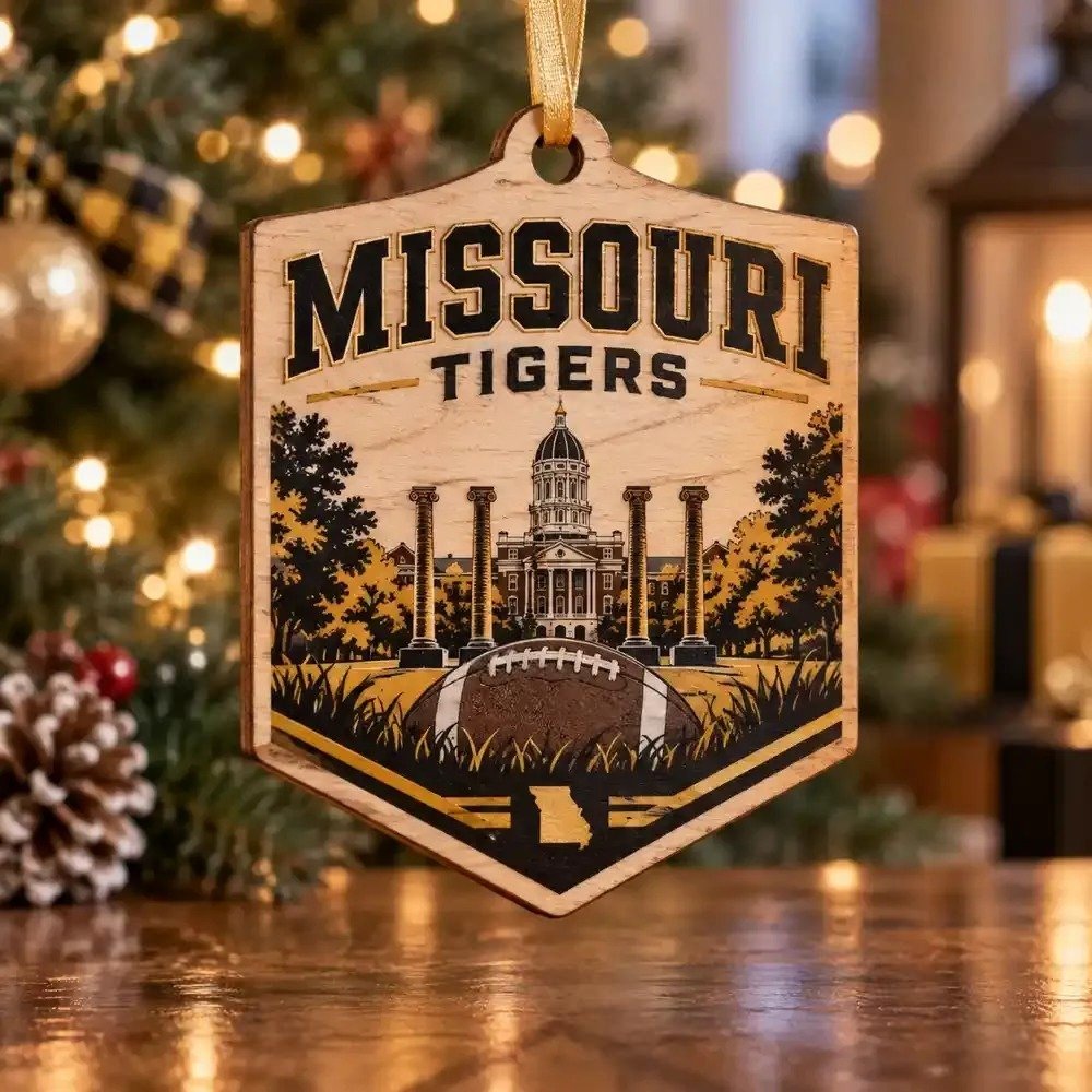 Missouri Tigers Christmas Ornament Holiday Tree Decoration Fan Gift