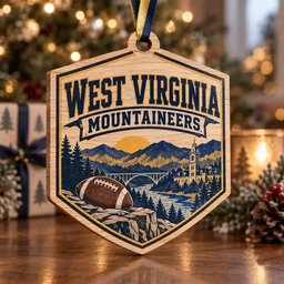 Washington State Cougars Christmas Ornament Xmas Tree Decor Football Fans Gift