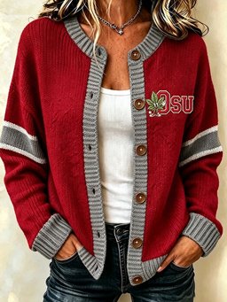 Ohio State Buckeyes Football Merch Ohio State Cardigan Buckeyes Fan Clothing