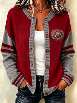 Ohio State Buckeyes Football Merch Ohio State Cardigan Buckeyes Fan Apparel Gift
