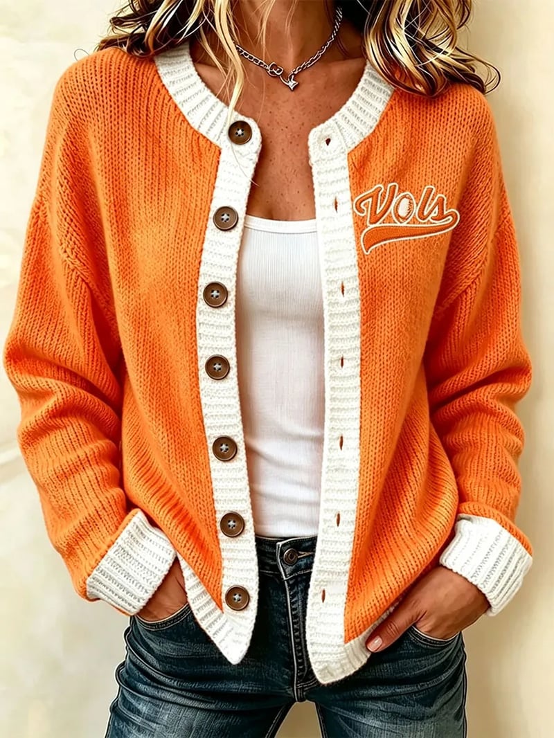 Tennessee Volunteers Football Merch Vols Cardigan Tennessee Pride Apparel Her Gifts