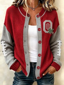 Ohio State Buckeyes Football Merch Ohio State Cardigan Ohio State Pride Attire