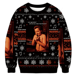 Gibby Singing iCarly Christmas Ugly Sweater Christmas Holiday Apparel Mom Gifts