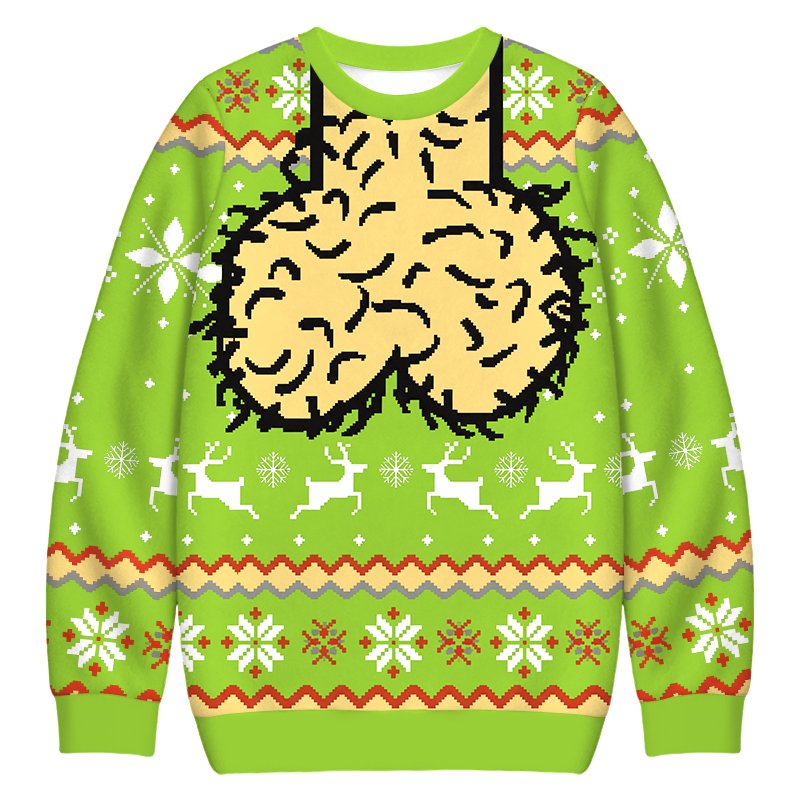 Hilarious Naughty Green Christmas Ugly Sweater Funny Xmas Gear Gifts For Coworker
