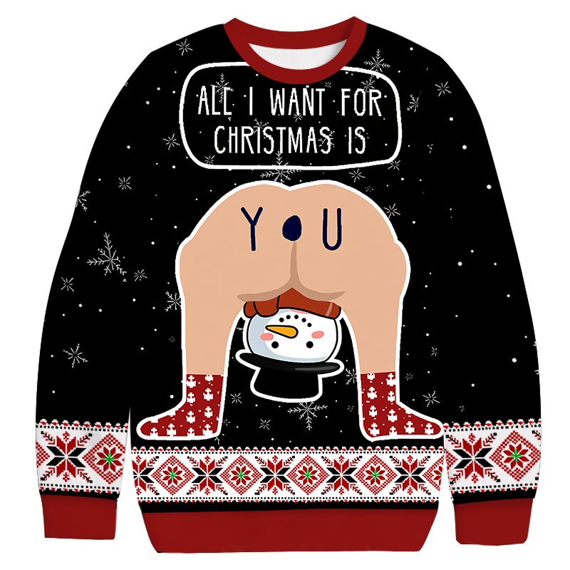 Hilarious Situations Christmas Ugly Sweater Funny Xmas Gear Christmas Present