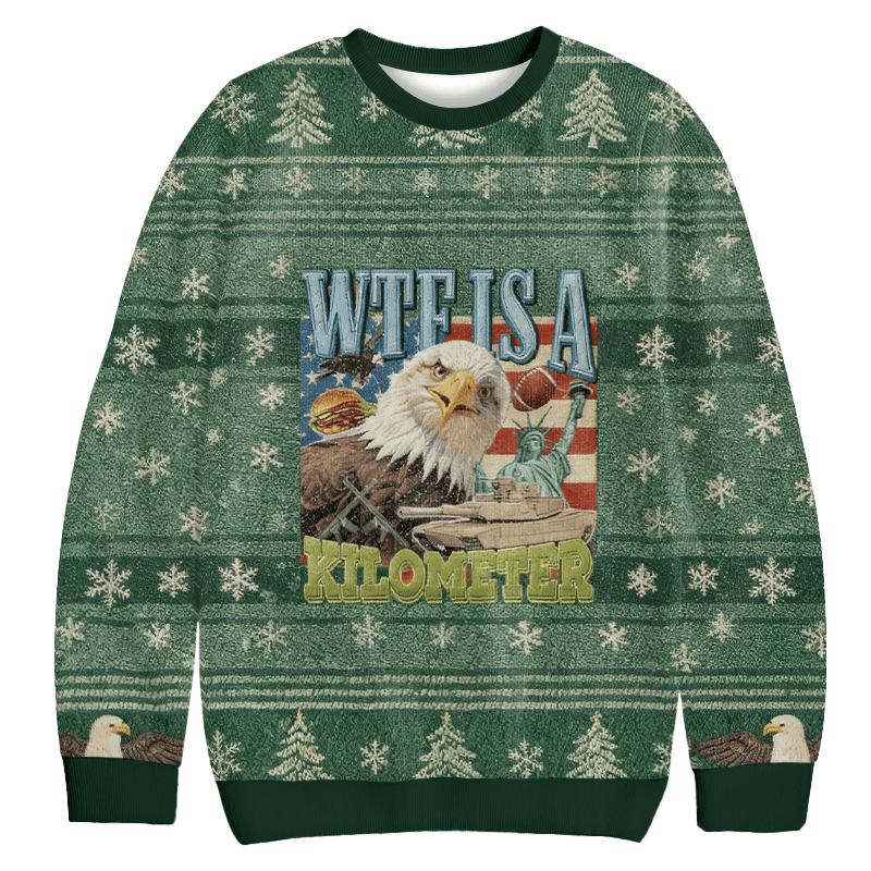 Funny Eagle Meme Christmas Ugly Sweater Funny Christmas Merch Christmas Gifts