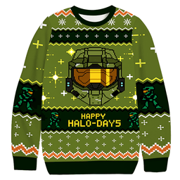 Happy Holiday Game Helmet Christmas Ugly Sweater Xmas Apparel Mom Gifts