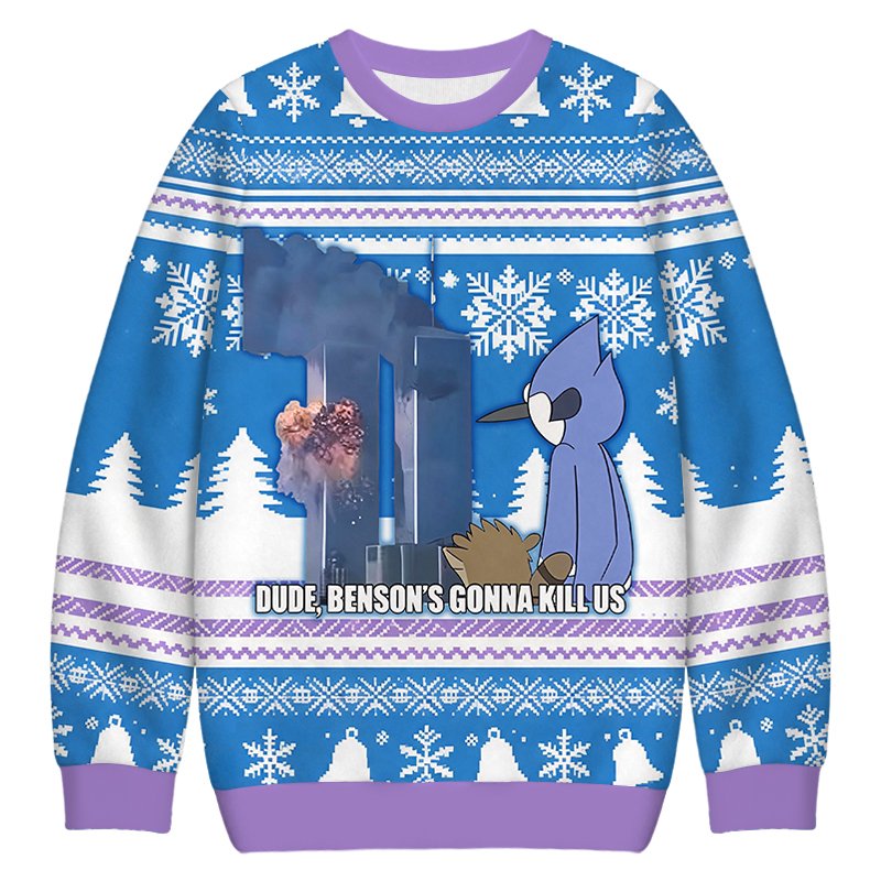 Gonna Kill Us Christmas Ugly Sweater Xmas Holiday Clothing Sister Gifts