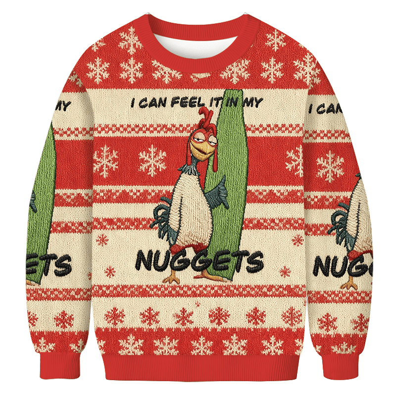 Chicken Joe Christmas Ugly Sweater Funny Xmas Clothes Christmas Gift For Wife