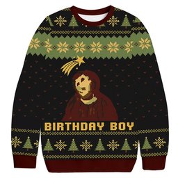 Birthday Boy Christmas Ugly Sweater Funny Christmas Clothes Gifts For Birthday Boy