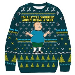 Bobby Hill Christmas Ugly Sweater Unique Xmas Outfits Gift For Brother