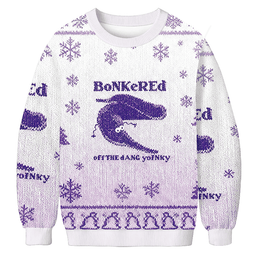 Bonkered Of The Dang Yoinky Christmas Ugly Sweater Unique Xmas Apparel Gifts