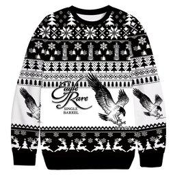 Eagle Rare Whiskey Bourbon Christmas Ugly Sweater Funny Christmas Clothes Gifts