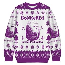 Bonkered Off The Dang Yoinky Potato Meme Christmas Ugly Sweater Christmas Attire