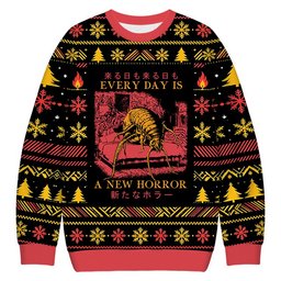Every Day Is A New Horror Christmas Ugly Sweater Unique Xmas Clothes Gifts For Women