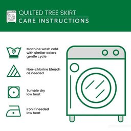 Highland Mountain Christmas Quilted Tree Skirt GFTONTD3579