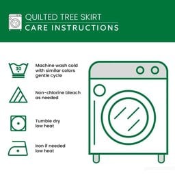 Toy Workshop Quilted Tree Skirt GFTOPND3392