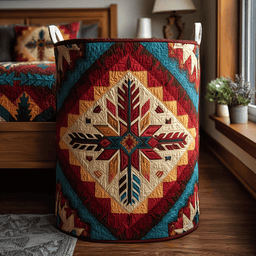 Ember Light Quilted Laundry Basket Valentine�s Day Merch Gift