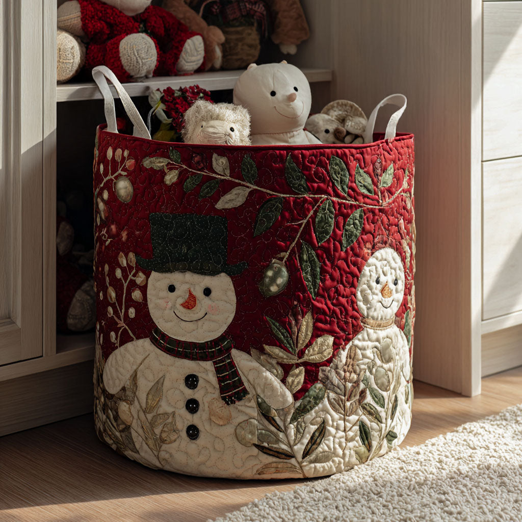 Cozy Eve Quilted Laundry Basket Graduation Merch Gift