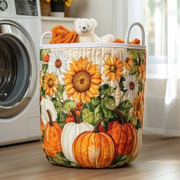Spice Dreams Quilted Laundry Basket Gift To Brighten Their Day