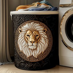 Majesty Lion Quilted Laundry Basket Gftonl6317 Father�s Day Merch Gift