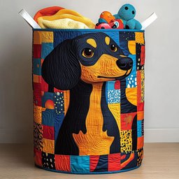 Gentle Paws Quilted Laundry Basket Gift To Brighten Their Day