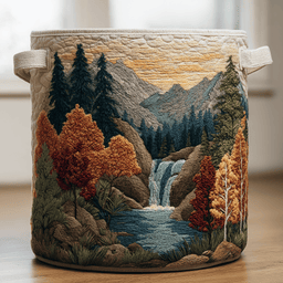 Horizon Glow Quilted Laundry Basket Must-Have Laundry Essential