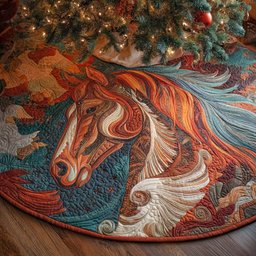 Desert Wind Quilted Tree Skirt