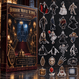 Hostel Of Legends Horror Movie Icons Advent Calendar 2026 Christmas Countdown Gift For Fans