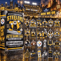 Pittsburgh Steelers X Pete Game Day Advent Calendar 2026 Holiday Countdown Gift For Steelers Fans
