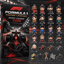 Formula 1 Racing Legends Advent Calendar 2026 Motorsport Christmas Gift For F1 Fans