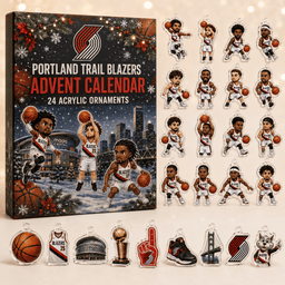 Portland Trail Blazers Advent Calendar Christmas Eve Countdown Xmas Gifts For Basketball Fans