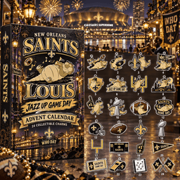 New Orleans Saints X Louis Football Advent Calendar 2026 Holiday Gift For Saints Supporters