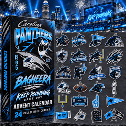 Carolina Panthers X Bagheera Football Advent Calendar 2026 Christmas Present For Diehard Team Fans