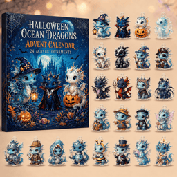 Halloween Ocean Dragons Advent Calendar Halloween Gifts For Fantasy Fans