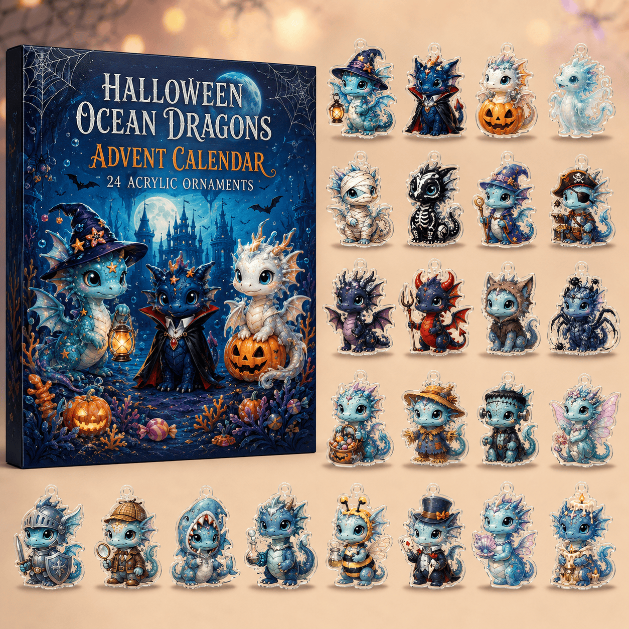 Halloween Ocean Dragons Advent Calendar Halloween Gifts For Fantasy Fans