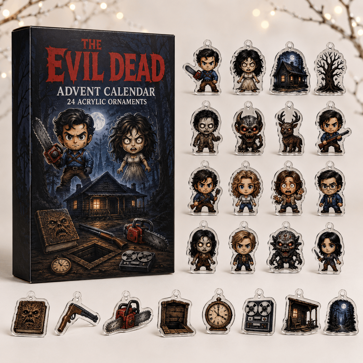 The Evil Dead Halloween Advent Calendar Scary Advent Calendar Best Gifts For Horror Fans